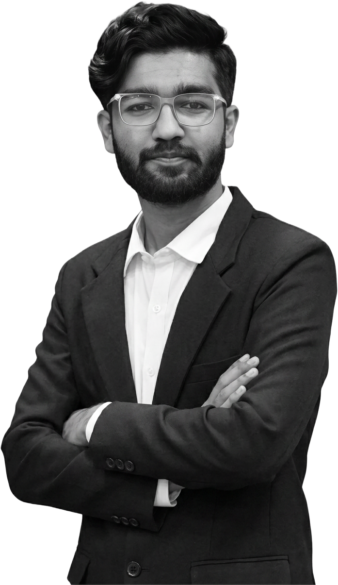 Portrait cutout of Soham Patil
